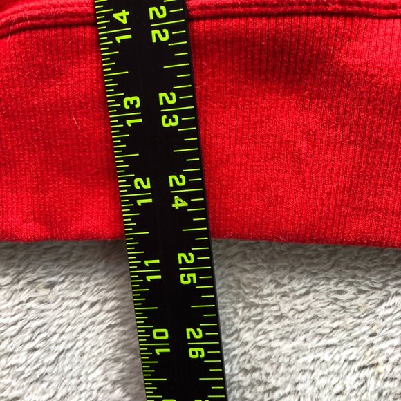 Champion Mens Sweatshirt Small Crew Neck Pullover Activewear Red Casual Classic - Picture 4 of 13